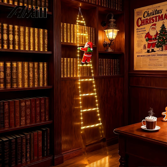 StellaHaus - Weihnachtsmann USB-Leiterlicht